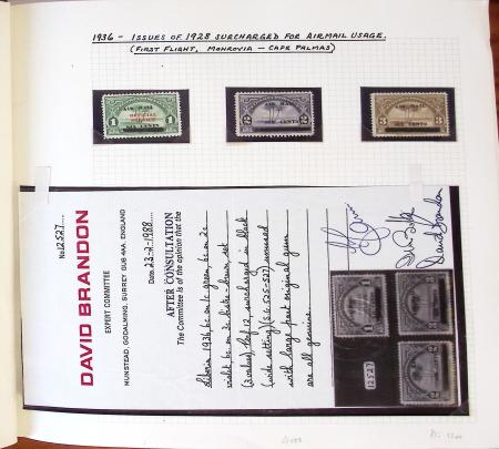 1860-1964 Extensive and specialised collection of LIBERIA
