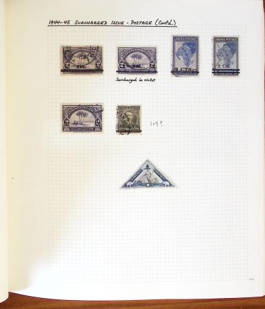 1860-1964 Extensive and specialised collection of LIBERIA