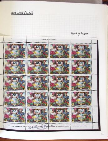 1860-1964 Extensive and specialised collection of LIBERIA