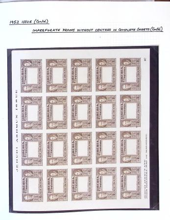 1860-1964 Extensive and specialised collection of LIBERIA