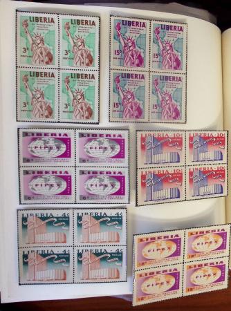 1860-1964 Extensive and specialised collection of LIBERIA