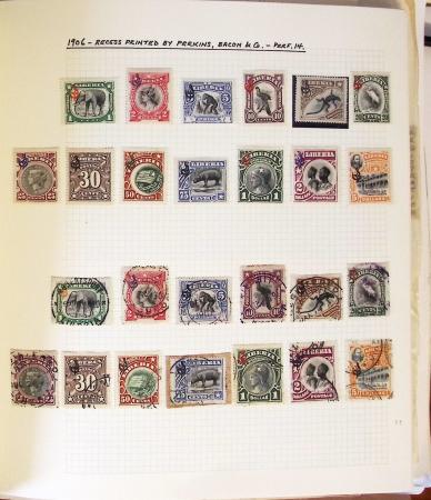 1860-1964 Extensive and specialised collection of LIBERIA