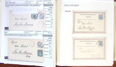 1860-1964 Extensive and specialised collection of LIBERIA