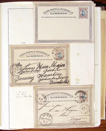 1860-1964 Extensive and specialised collection of LIBERIA