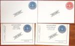 1914 Postal Stationery items, 14 differents items with