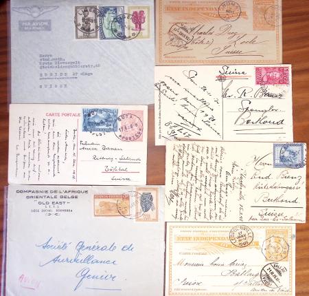 1912-64 Lot of 52 covers and cards from a range of