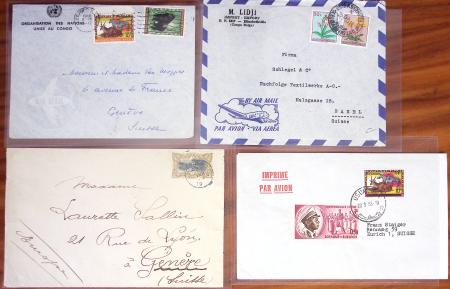 1912-64 Lot of 52 covers and cards from a range of