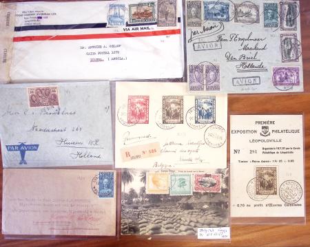 1912-64 Lot of 52 covers and cards from a range of