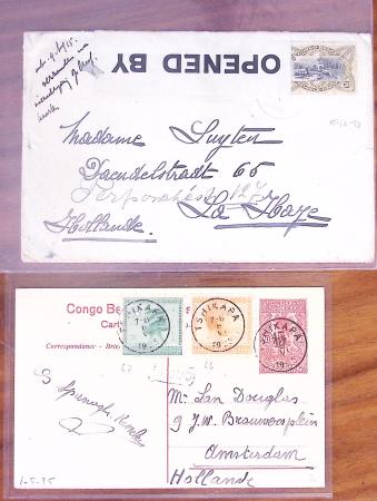 1912-64 Lot of 52 covers and cards from a range of