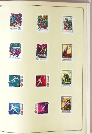 1949-59 Official album with title "Die Briefmarken