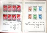 1949-59 Official album with title "Die Briefmarken