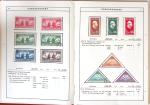 1949-59 Official album with title "Die Briefmarken