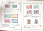 1949-59 Official album with title "Die Briefmarken