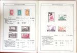 1949-59 Official album with title "Die Briefmarken