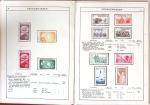 1949-59 Official album with title "Die Briefmarken
