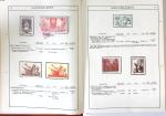 1949-59 Official album with title "Die Briefmarken