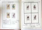 1949-59 Official album with title "Die Briefmarken