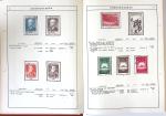 1949-59 Official album with title "Die Briefmarken