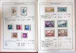 1949-59 Official album with title "Die Briefmarken
