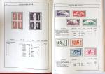 1949-59 Official album with title "Die Briefmarken