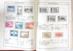 1949-59 Official album with title "Die Briefmarken