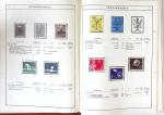1949-59 Official album with title "Die Briefmarken