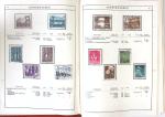1949-59 Official album with title "Die Briefmarken