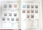 1949-59 Official album with title "Die Briefmarken