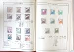 1949-59 Official album with title "Die Briefmarken