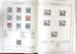 1949-59 Official album with title "Die Briefmarken