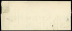 N°19 + 26 OBL Noyon (1868) sur bulletin administratif à l'usage des géomètres et n°35, 3 pièces OBL GC 3921 + CAD "Paris les Ternes" (1872) sur lettre locale, signé JF.Brun. TB