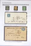 1863-69 Levées exceptionnelles : très bel ensemble de 13 lettres, 2 fragments et 3 détachés, AFF Empire dentelé, Empire lauré et Cérès dentelé. TB