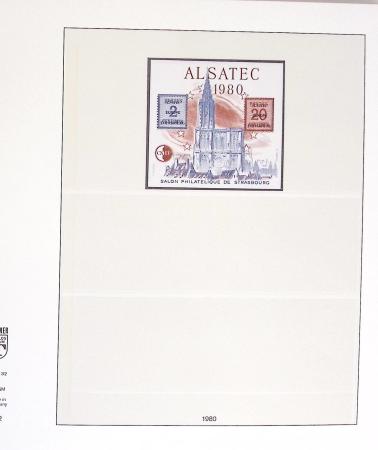 1900-2001, Collection de France en 8 classeurs Lindner,