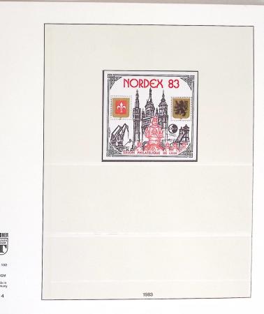 1900-2001, Collection de France en 8 classeurs Lindner,