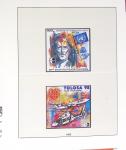 1900-2001, Collection de France en 8 classeurs Lindner,