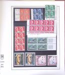 1900-2001, Collection de France en 8 classeurs Lindner,