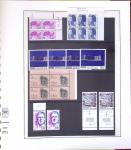 1900-2001, Collection de France en 8 classeurs Lindner,