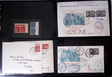 1903-1977, Mixed group incl. CHINA 1903 red stamps,