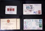 1903-1977, Mixed group incl. CHINA 1903 red stamps,