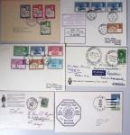 1903-1977, Mixed group incl. CHINA 1903 red stamps,