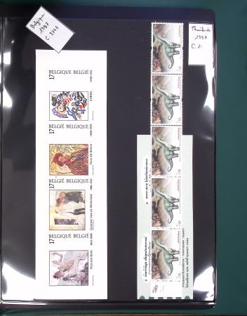 1970-2004, Collection de carnets en 8 classeurs, avec