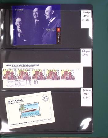 1970-2004, Collection de carnets en 8 classeurs, avec