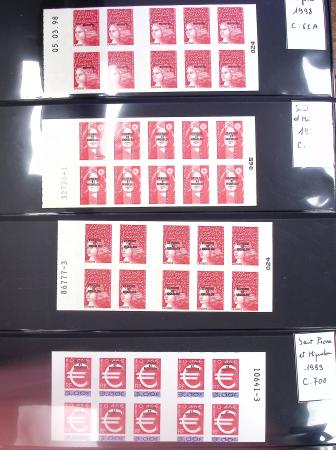 1970-2004, Collection de carnets en 8 classeurs, avec