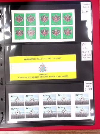 1970-2004, Collection de carnets en 8 classeurs, avec