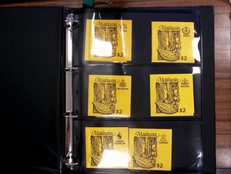 1970-2004, Collection de carnets en 8 classeurs, avec