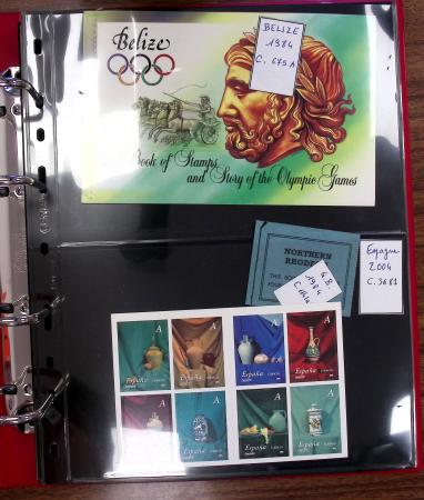 1970-2004, Collection de carnets en 8 classeurs, avec