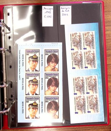 1970-2004, Collection de carnets en 8 classeurs, avec