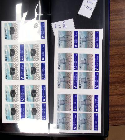 1970-2004, Collection de carnets en 8 classeurs, avec