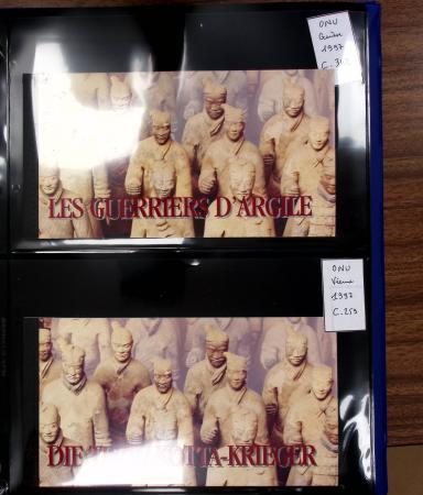 1970-2004, Collection de carnets en 8 classeurs, avec