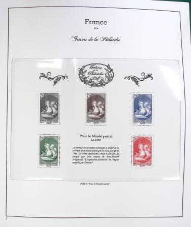 2014-2018 Trésors de la Philatélie en 1 classeur avec
